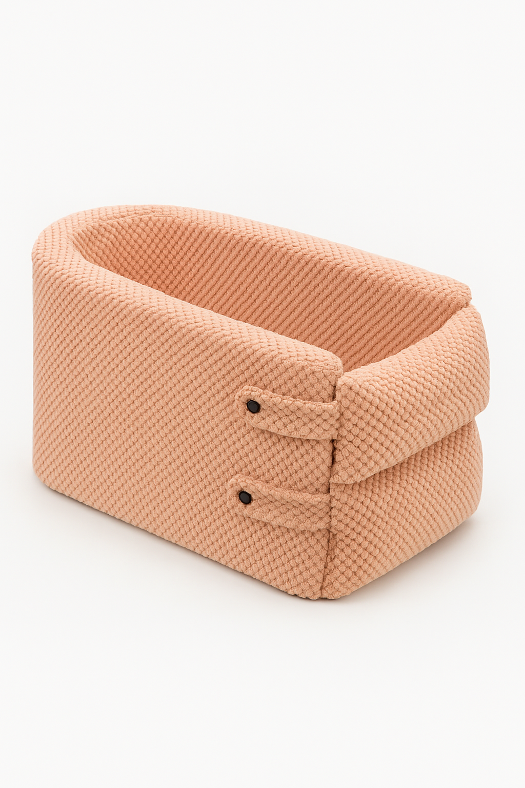 pets : Draagbaar Huisdier Autostoeltje - Grijs in Roze 42x20x22cm van Pantino