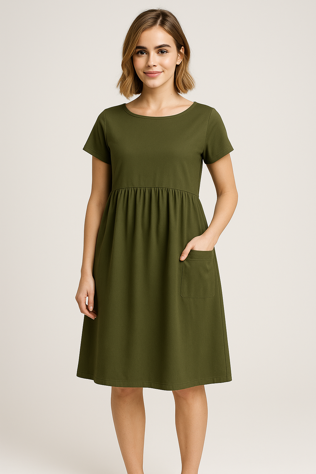 Dresses : Casual zomerjurk met zakken Dames in van Pantino