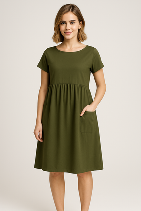 Dresses : Casual zomerjurk met zakken Dames in van Pantino