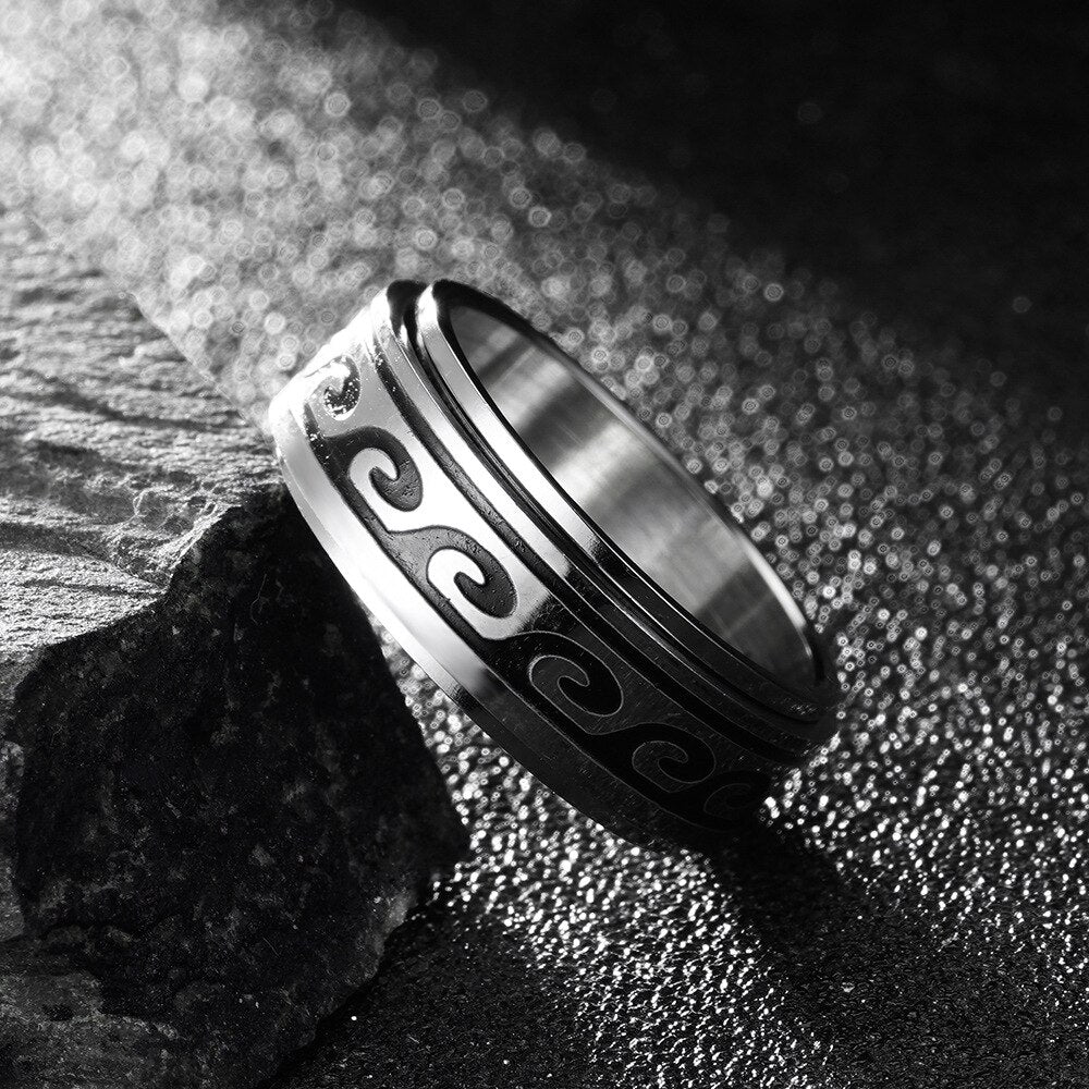 Ring : Roterende Duo Ringen in van Pantino