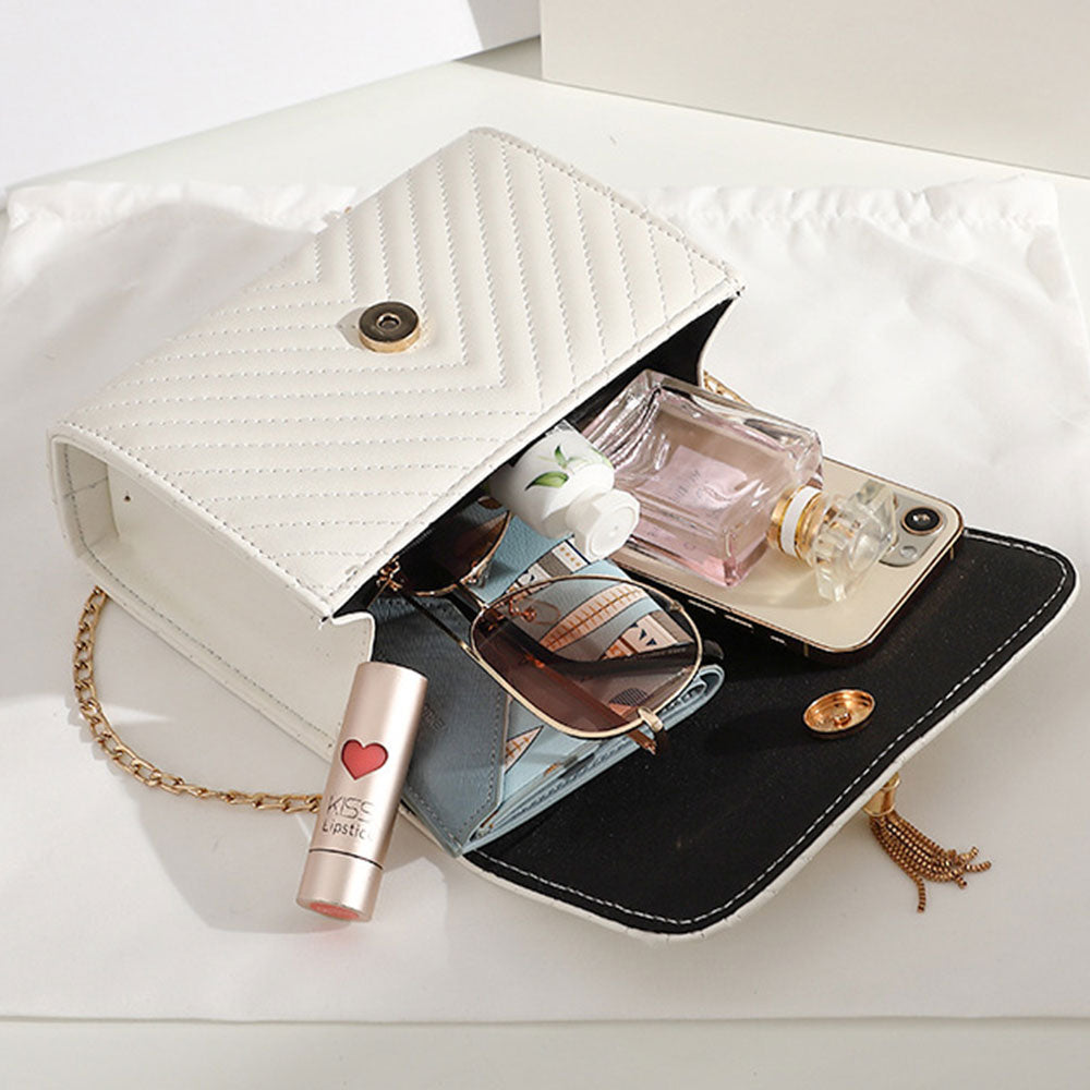 bags : Filippa Crossbody Bag Leer in van Pantino