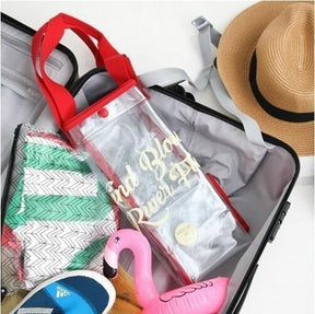 bags : Strandtas Transparant - Pvc in van Pantino