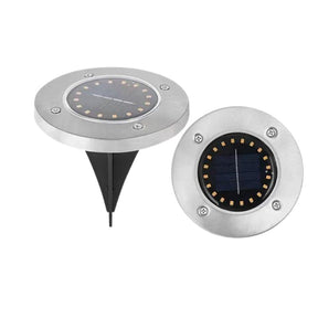home & garden : Solar Tuinlampen Set - Automatische Zonne-Energie Verlichting - LED in 20 LED-Warm Wit 210MAH 0.04w van Pantino