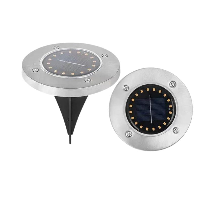 home & garden : Solar Tuinlampen Set - Automatische Zonne-Energie Verlichting - LED in 20 LED-Warm Wit 210MAH 0.04w van Pantino