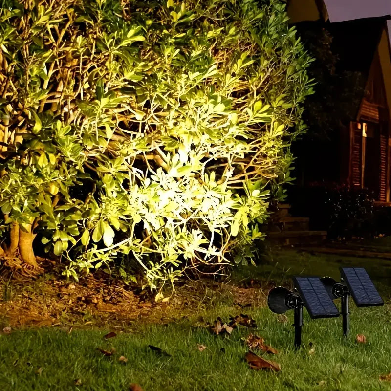 outdoor equipment : SolarGlow - Verstelbare & Weerbestendige Solar Spot - 1 + 1 in van Pantino
