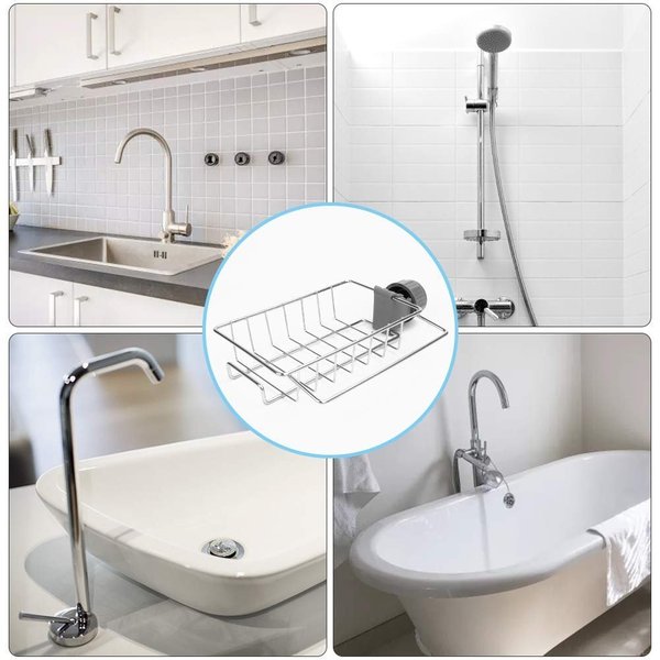 home & garden : Roestvrijstalen Kraanrek een Perfect Opbergaccessoire voor Uw Keuken in van Pantino