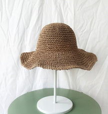 Hat : Hoed Khaki - Vakantie Cool Strand in Khaki van Pantino