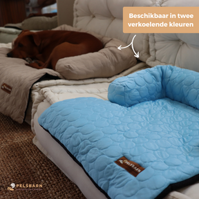 Huisdieren : Verkoelend Honden Bed - Lichtblauw in van Pantino