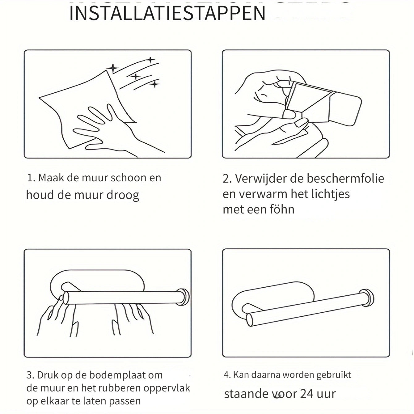home & garden : Muur Gemonteerde Keukenrolhouder Roestvrij Staal - Zwart in van Pantino