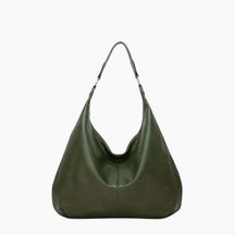 bags : Kaia Vegan Leren Hobo Tas - Wijnrood in Groente van Pantino