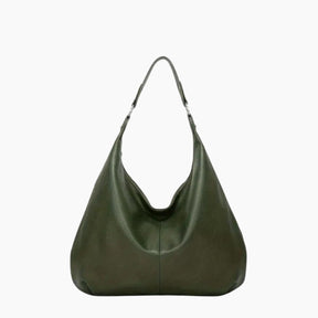 bags : Kaia Vegan Leren Hobo Tas - Wijnrood in Groente van Pantino