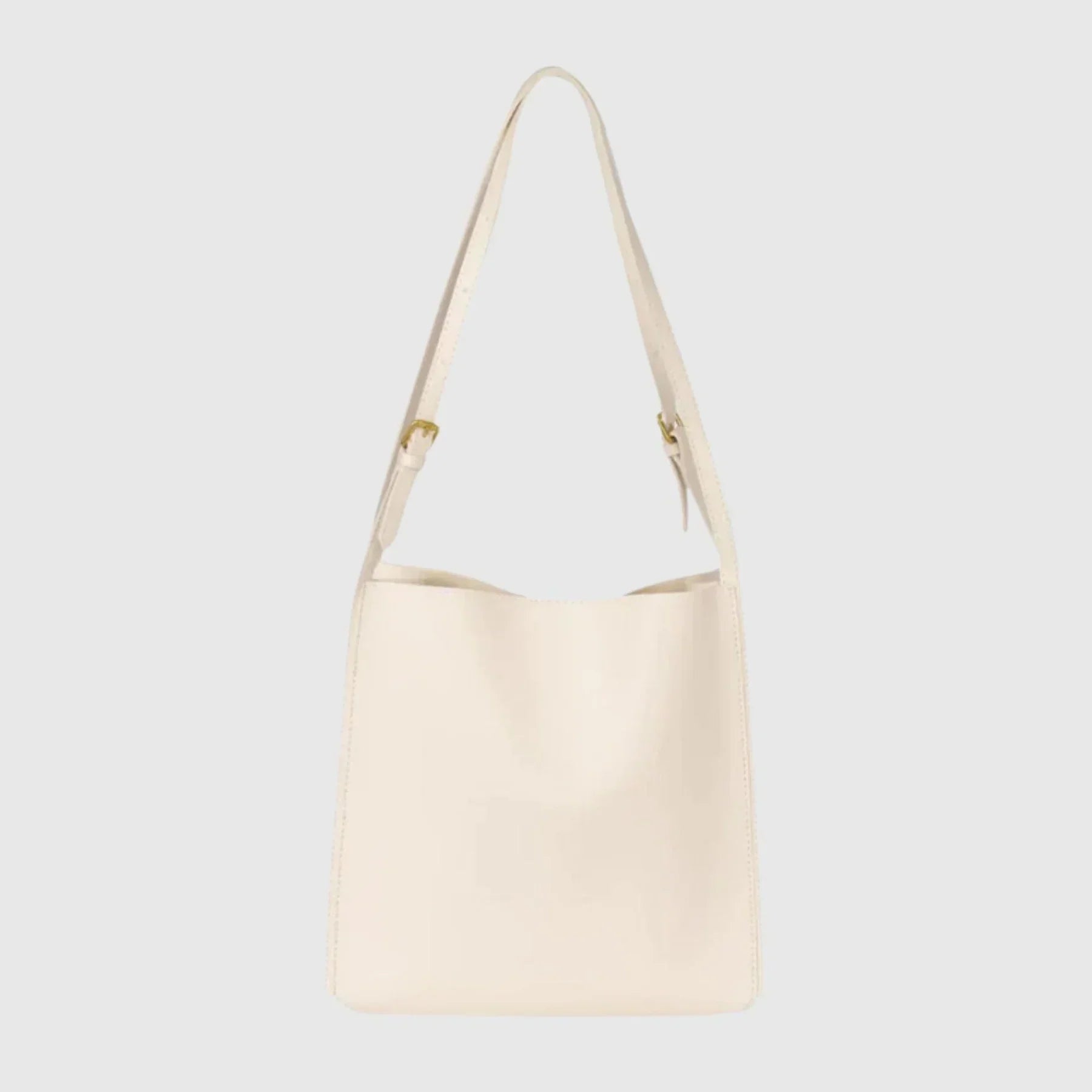 bags : Handtas Dames Zwart - RetroChic - Vintage Stijl in Wit van Pantino