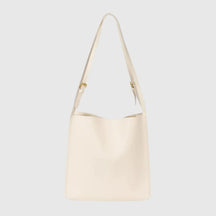 bags : Handtas Dames Zwart - RetroChic - Vintage Stijl in Wit van Pantino