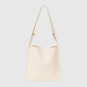 bags : Handtas Dames Zwart - RetroChic - Vintage Stijl in Wit van Pantino