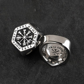 Ring : Vintage Ring Roestvrij Staal in van Pantino