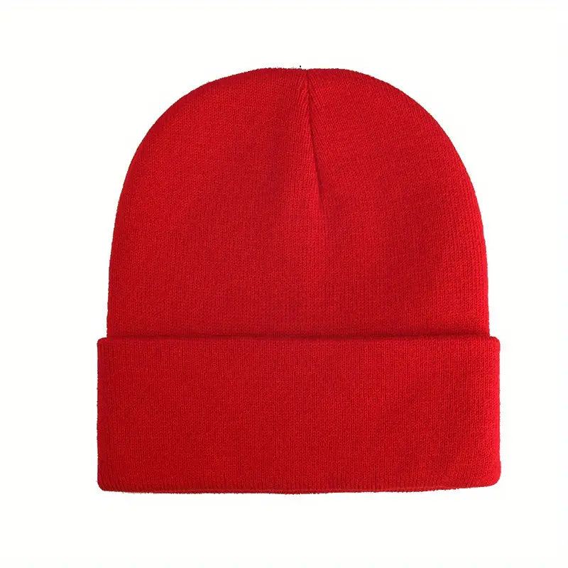 Beanie : Thermische Muts Wol - Extra Warme Winter Isolatie - Wol in Rood van Pantino