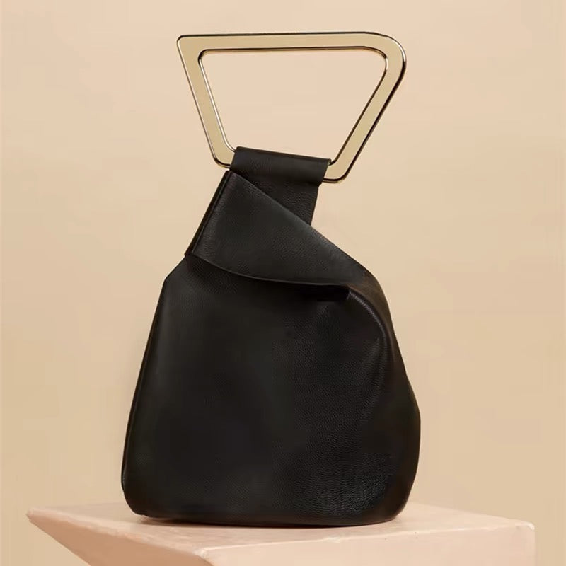 bags : Draagtas Dames Zwart - Geometrisch Handvat Modern - Kunststof in van Pantino
