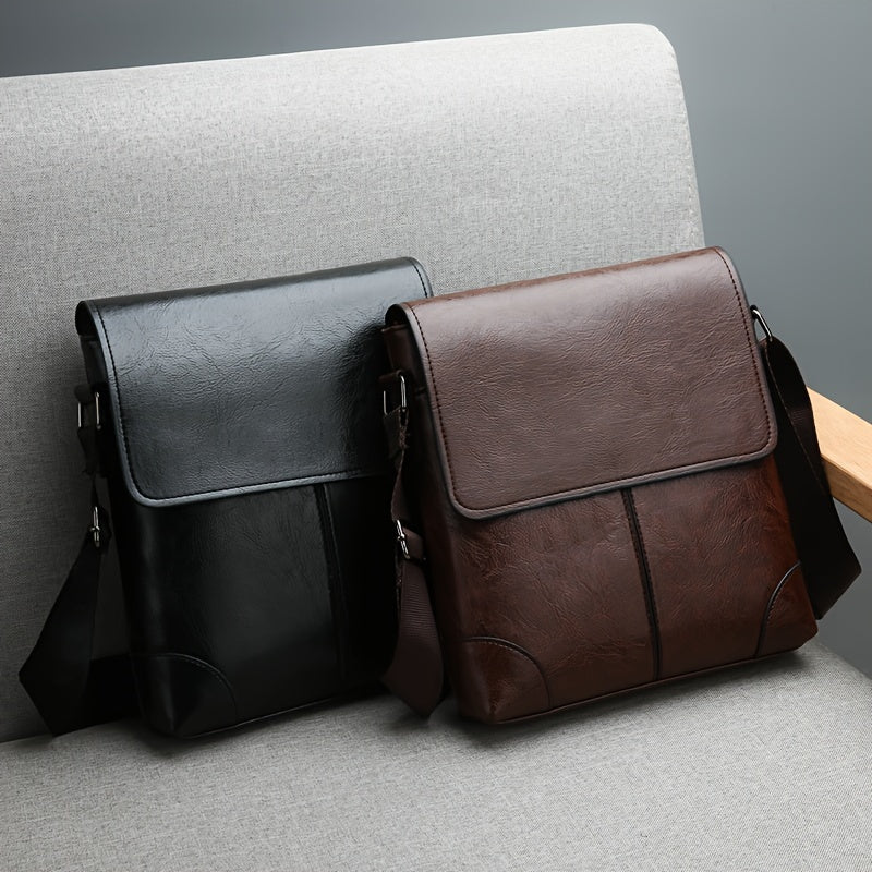 bags : Crossbody Tas Heren Bruin - Herentrendy Mode Casual Schouder Casual in van Pantino
