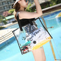 Sac de plage transparent - PVC