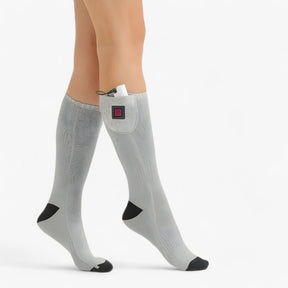 other : HeatSocks - Verstelbare Verwarmde Sokken met 2 Gratis Powerbanks voor Ultiem Comfort - Grijs (One-Size) in van Pantino