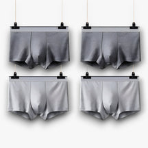 Boxer Briefs : Ademende Boxershorts - Sexy en Comfortabel - 2 Zwart in 2 Grijs - 2 Donker van Pantino