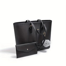 bags : Elegante Schoudertas met Grote Capaciteit - Zwart in Zwart van Pantino
