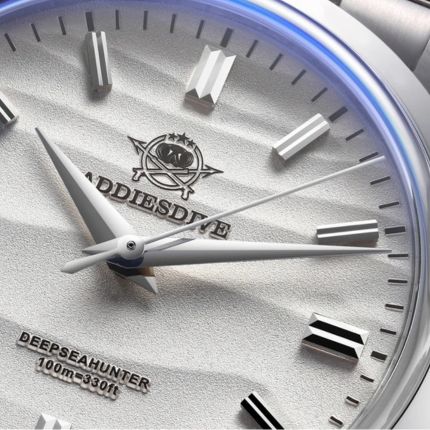 watches : Horloge Heren Wit - Horizon Luxe Herenhorloge - Verfijning Rond Elke Pols in van Pantino