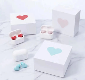 gadgets : HeartBuds - Liefde voor Muziek - Rood in van Pantino
