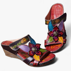 Sandals : Sandalen Bohemia - Blauw Bali in van Pantino
