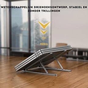 Laptop Stand : AeroLift - De Beste Laptop Houder van - Zilver in van Pantino