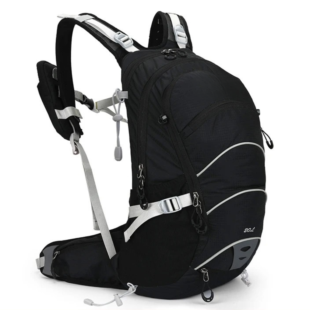 outdoor equipment : ExploreX - Waterdichte Rugzak - 20L in Zwart van Pantino