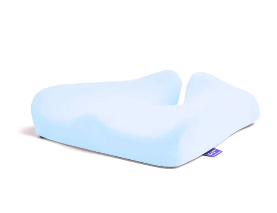 home & garden : Drukverlagend Zitkussen - Ergonomisch Comfort Bureau Auto - Memory Foam in Azuurblauw van Pantino