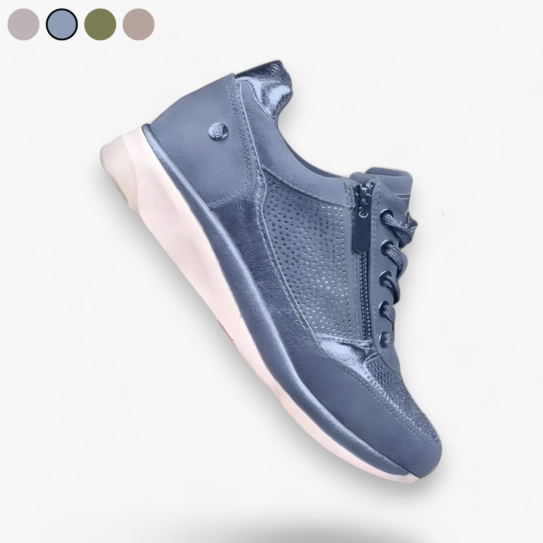 Orthopedic Shoes : Schoenen Grijs - Orthopedische Comfortschoenen - Voor Superieure Voetondersteuning en Comfort in Blauw van Pantino