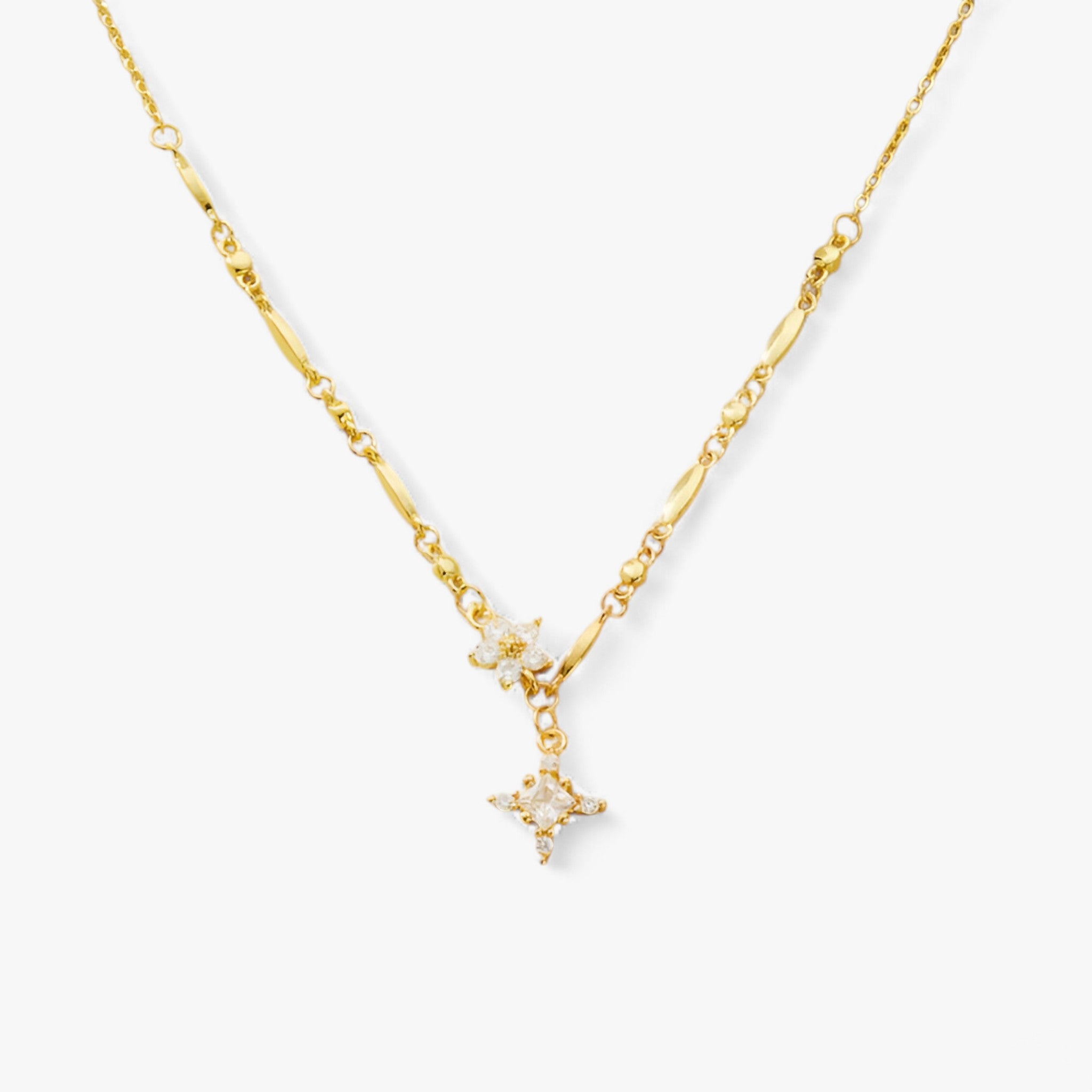 Necklace : Hemelse Kruis Hangers Goud in van Pantino