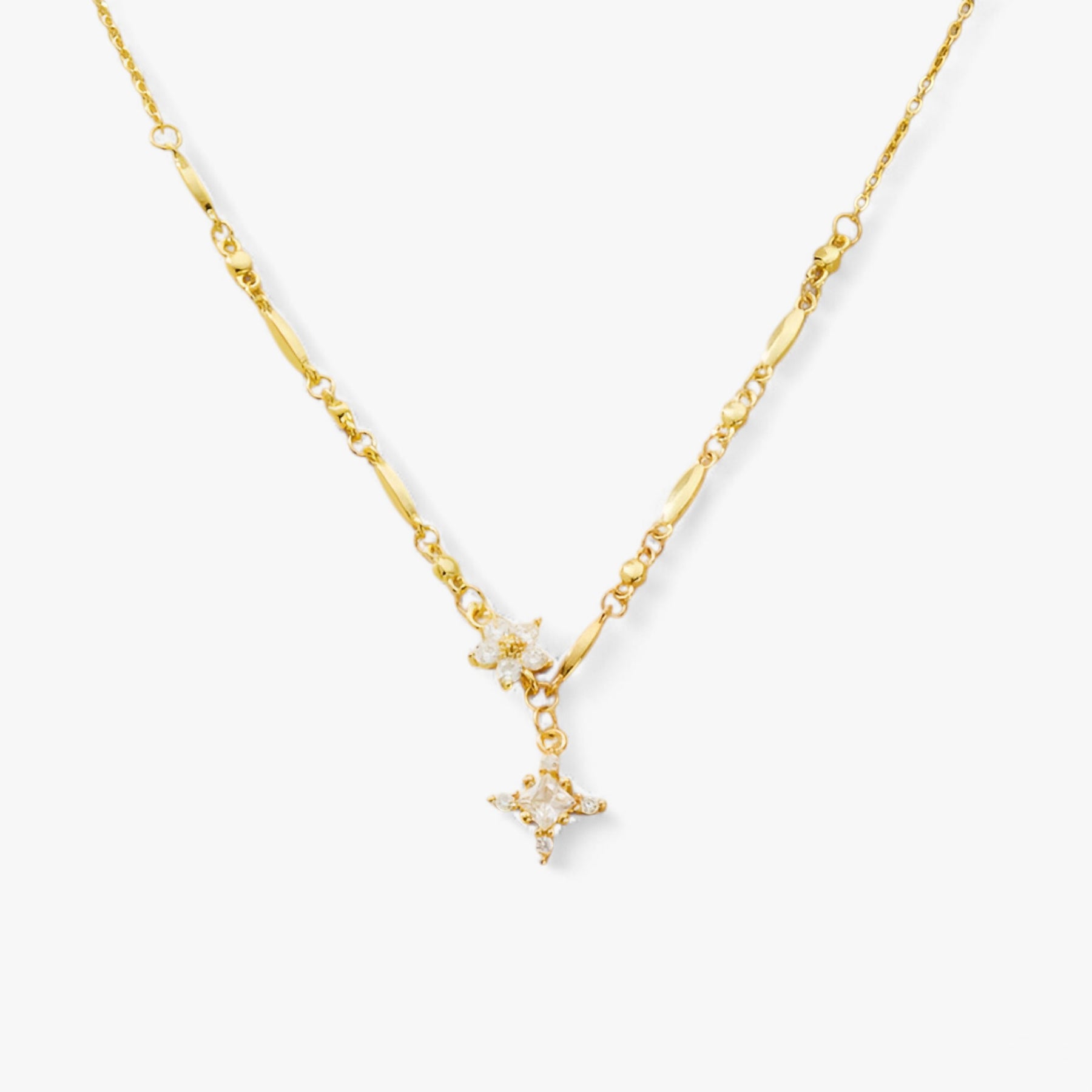 Necklace : Hemelse Kruis Hangers Goud in van Pantino