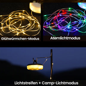 outdoor equipment : Waterdichte Draagbare Opvouwbare Lichtketting Type C Opladen in van Pantino
