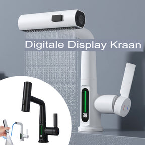 home & garden : Slimme Kraan met Digitaal Display - Temperatuur Watermeting - RVS in van Pantino