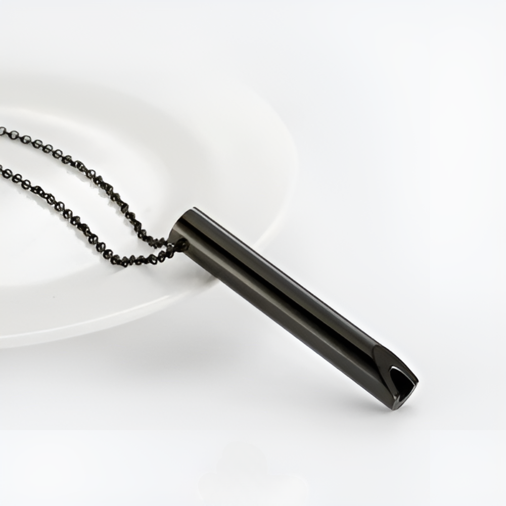other : Acupressuur Stick Zilver - Mindful Stoppen met Roken Hulpmiddel in Zwart van Pantino