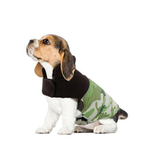 pets : Stijlvol Omkeerbaar Hondenjack met Camouflagestikselpatroon - Roze in Groen van Pantino