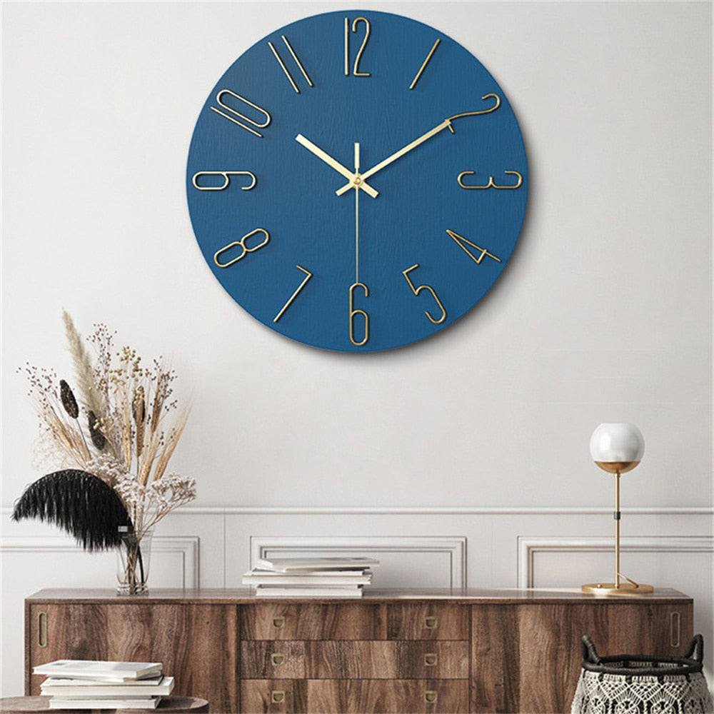 home & garden : Moderne Kunststof Wandklok - Trendy Klokontwerp - Geeft een Moderne Toets aan Uw Ruimte in van Pantino