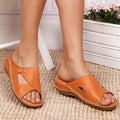Ergonomische Wandel Sandalen Dames - Comfortabele Sandalen voor Langdurig Gebruik - Bruin
