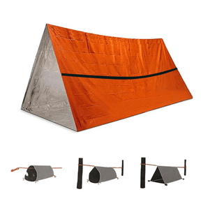 outdoor equipment : Wees Verstandig, Neem een Noodtent Mee Tijdens Kamperen in van Pantino