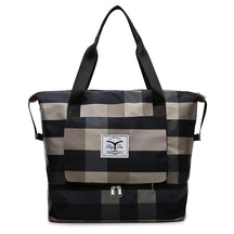 bags : Reistas Dames Paars-Aubergine - Nova's Opvouwbare in Zwart en wit van Pantino