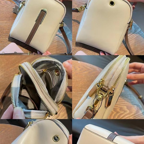 bags : Crossbody Tas Dames Zwart - Mini in van Pantino