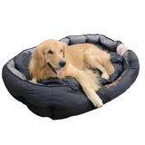 Panier Confortable Deluxe pour Chien - Noir