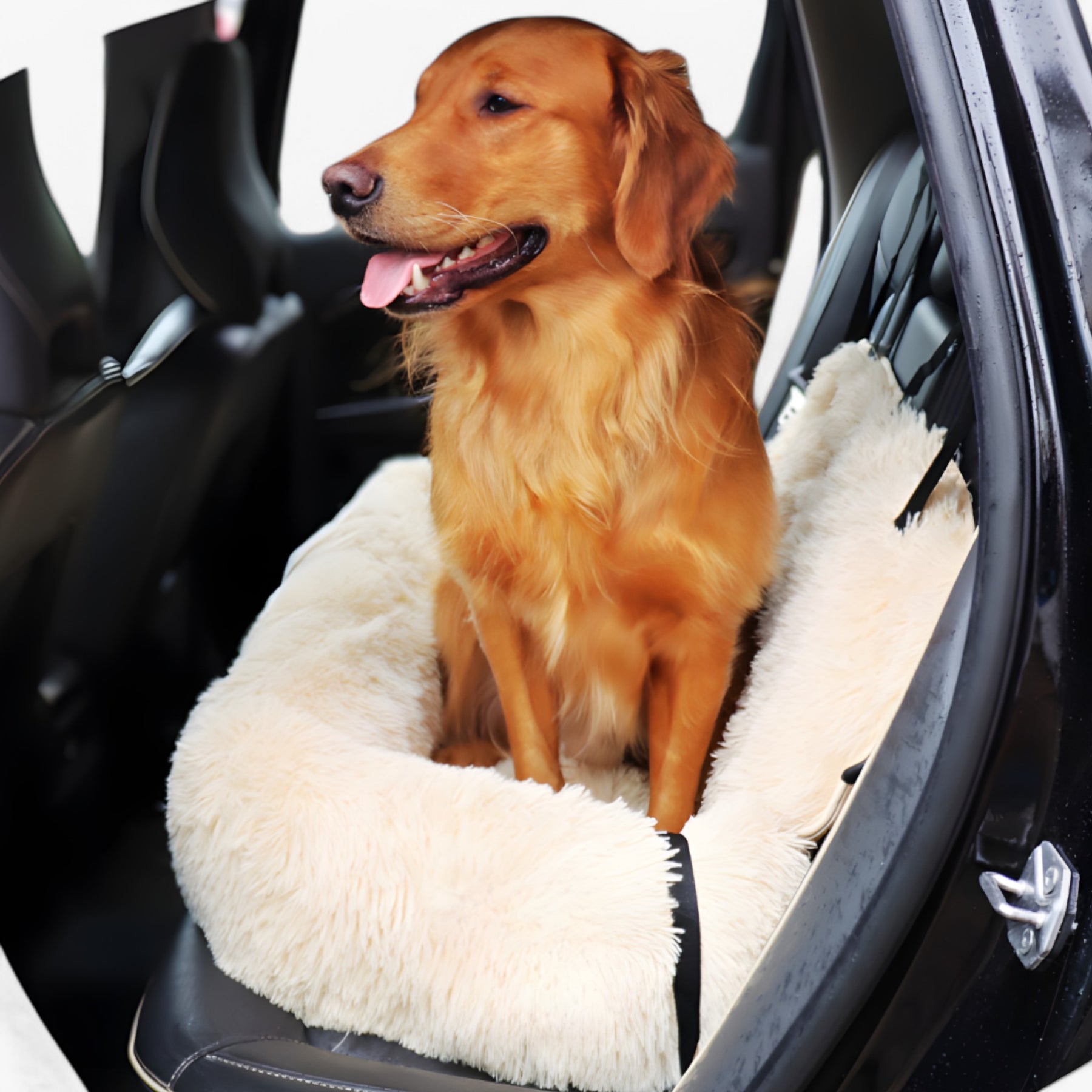 pets : Honden Automand Waterdicht Antislip - Beige in van Pantino