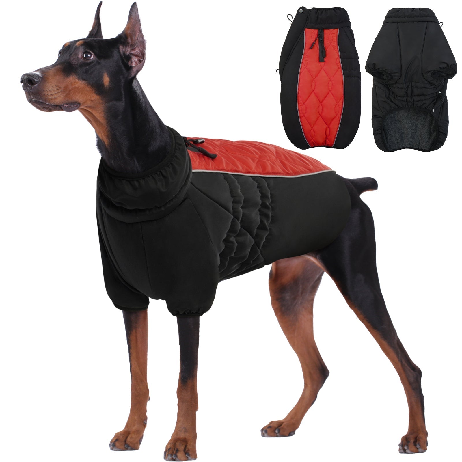 pets : Gezellig Fleece-Gevoerd Hondenjack - Roze in van Pantino
