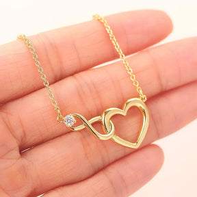 Necklace : DualHearts - Twee Harten, Één Liefde - Goud in van Pantino