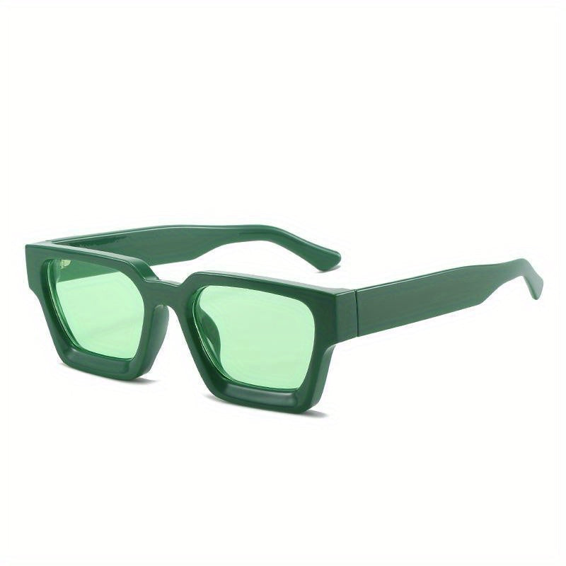 Sunglasses : Zonnebril met Dik Montuur Heren - C1 Zwart in C7 groen van Pantino