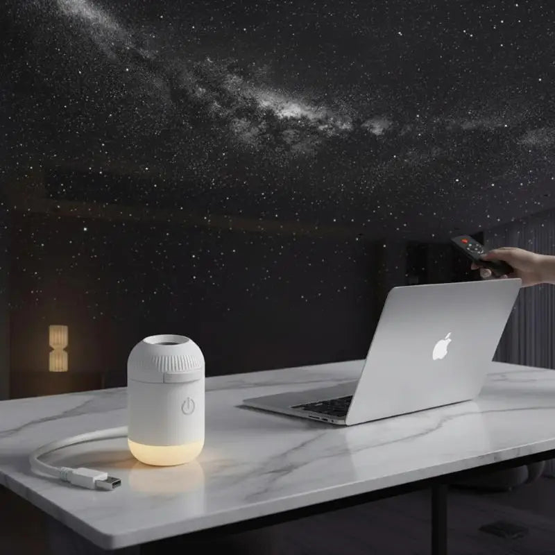 Galaxy Sterrenprojector – 2-in-1 USB Sterrenhemel Lamp